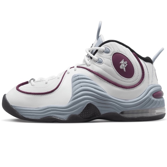 New - Nike Women’s Air Penny 2 “Rosewood” - White and Rosewood  -size 8 Not worn - Picture 2 of 8